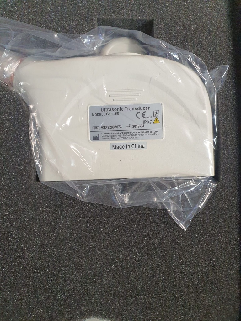 Schallkopf mikro-konvex, C11-3E, 6,5 MHz, für 30452801, SN: VSX92007073, Baujahr 04/2019