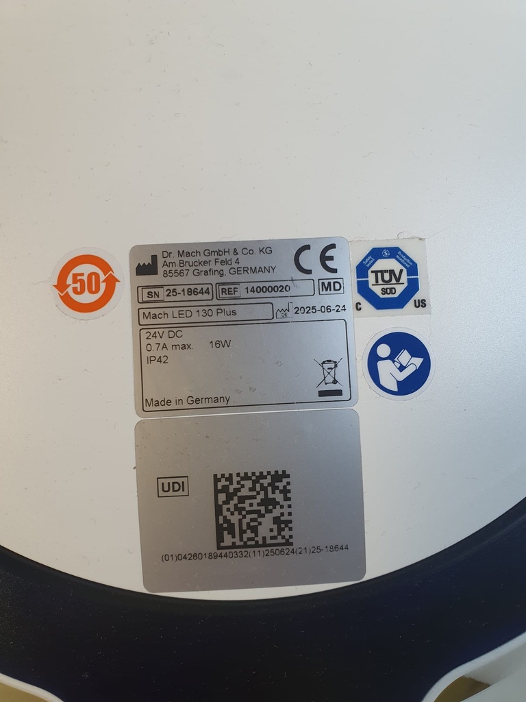 Leuchtenkörper Mach LED 130 PLUS - Der Artikel ist ohne Originalverpackung