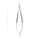 Naaldhouder BARRAQUER, 10 x 1 mm, L 13,5 cm, gebogen, standaard, zonder ratel