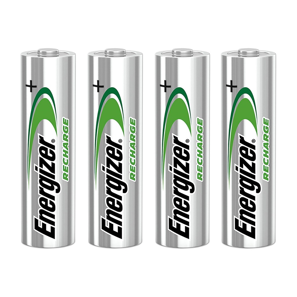 4 × AA Energizer-batterij, 2300 mAh