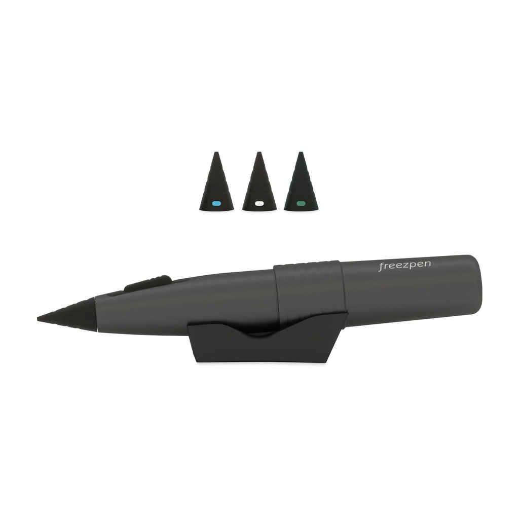 Freezpen 16G cryochirurgisch instrument, blauw, 1 - 3 mm, wit, 2 - 6 mm, groen, 4 - 8 mm