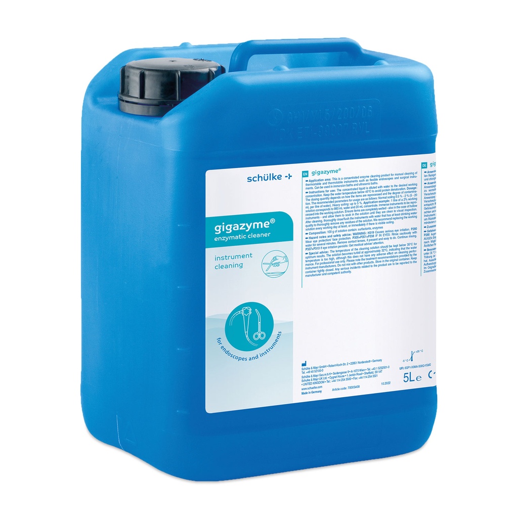 Enzymatisch reinigingsmiddel Gigazyme, jerrycan van 5 l