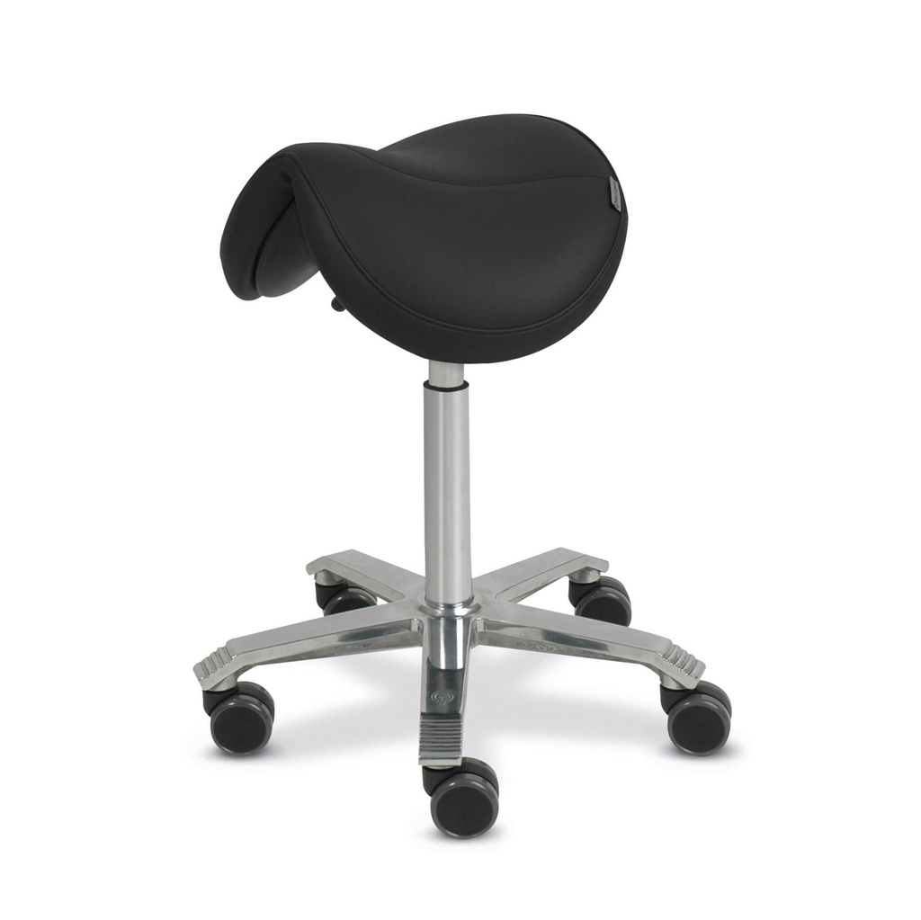 [6101010003] SCORE® behandelkruk (JUMPER, zitbreedte 44 cm, Zwart, Zonder balance, zonder lendensteun)