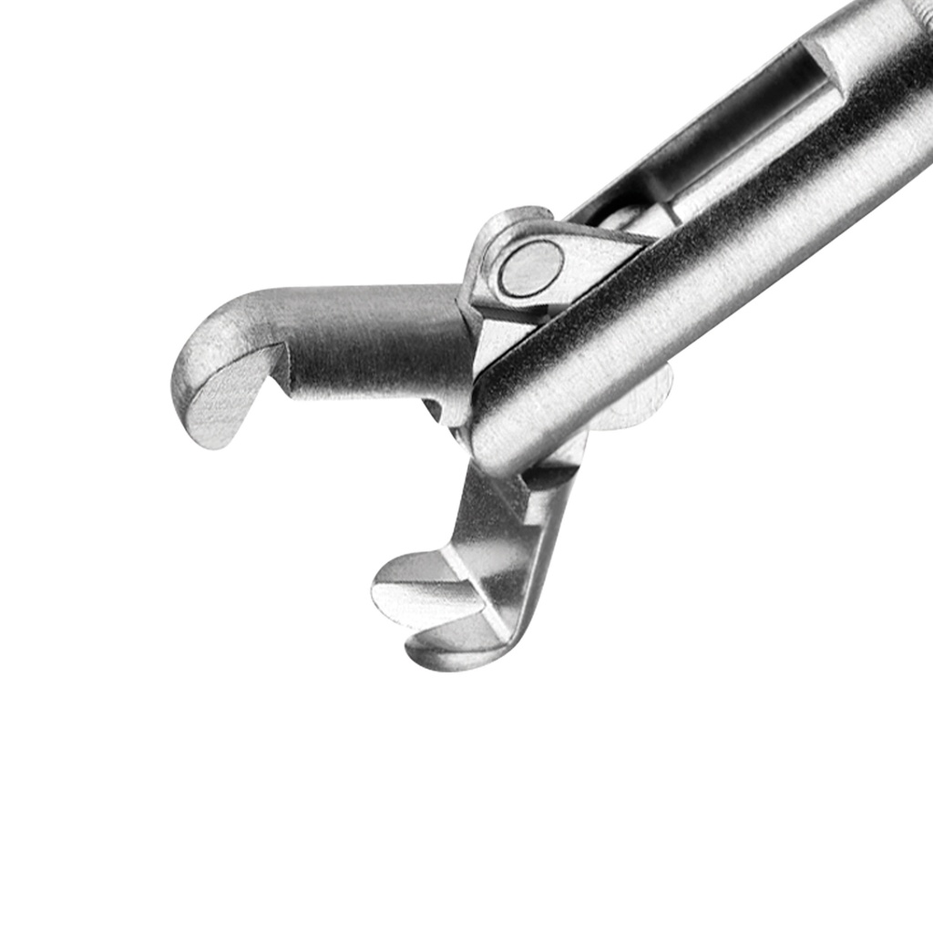 Grijptang met haak, flexibel, 1 x 2 tanden, voor werkkanalen vanaf Ø = 2,8 mm, L = 400 cm