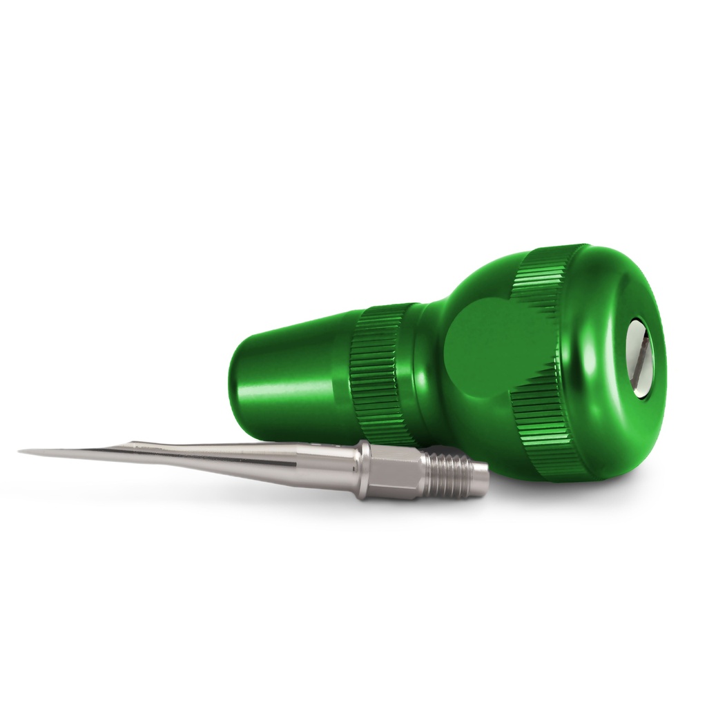 Dentanomic Equine Handle, standaard, handschoenmaat < 7,5, groen