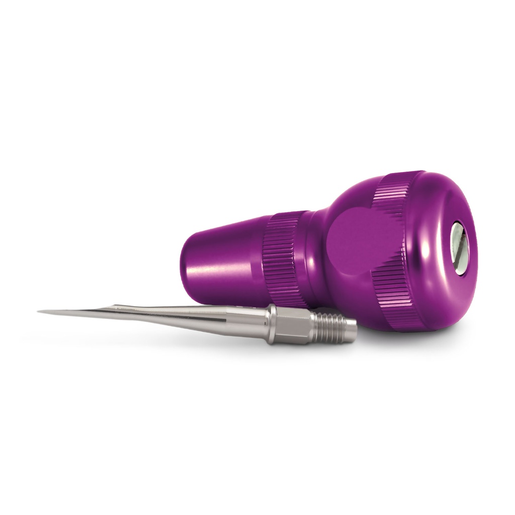 Dentanomic Equine Handvat, lang, > handschoenmaat 7,5, paars