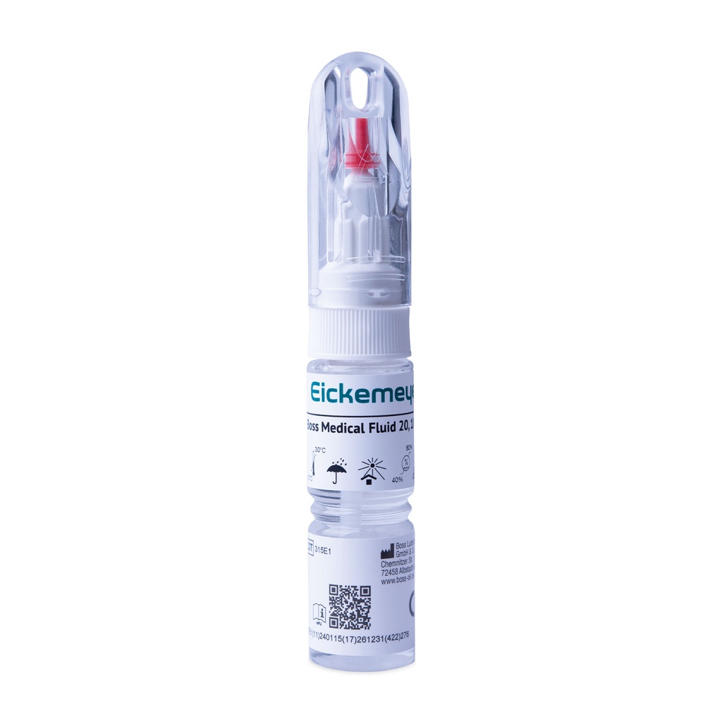 Oliepotlood 18 ml, BOSS Medical Fluid 20, voor het onderhoud van chirurgische instrumenten