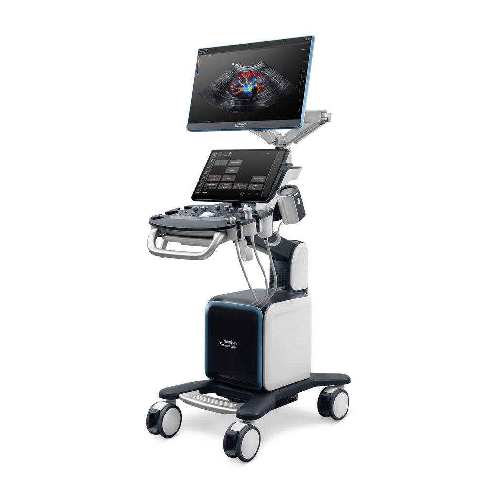 Demomodel Vetus 80 met microconvexe, T-lineaire en Phased array probe