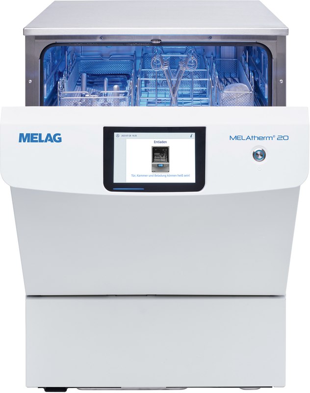 Melatherm 20 instrumentenreiniger met passive dry