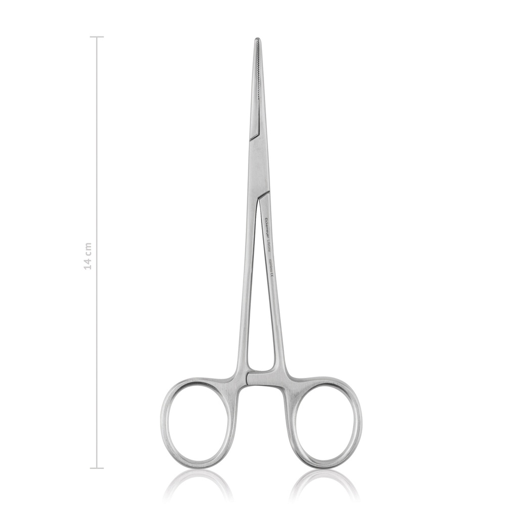 Arterieklem KELLY, 14cm gebogen