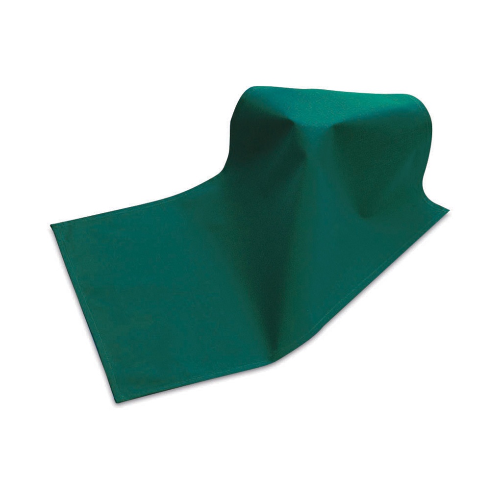 Afdekdoek, stof, groen, 40 x 60 cm