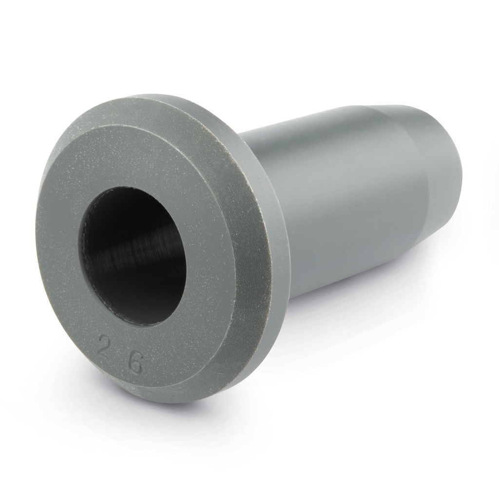 adapter voor narcose tubi, ID = 26 mm, voor narcose-apparaat LAVC 2000 