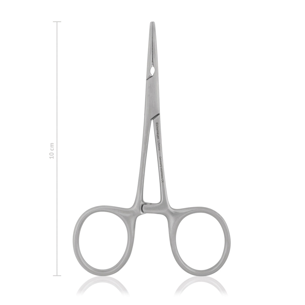 [141109] Baby-Mosquito arterieklem gebogen 10 cm