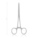 Arterieklem Pean, 14 cm, gebogen