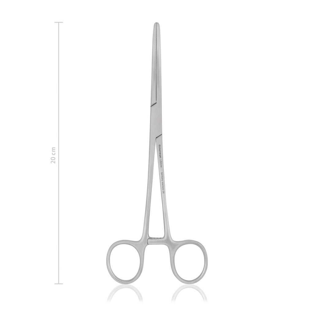 [142220] arterieklem Rochester-Pean, 20 cm, recht  