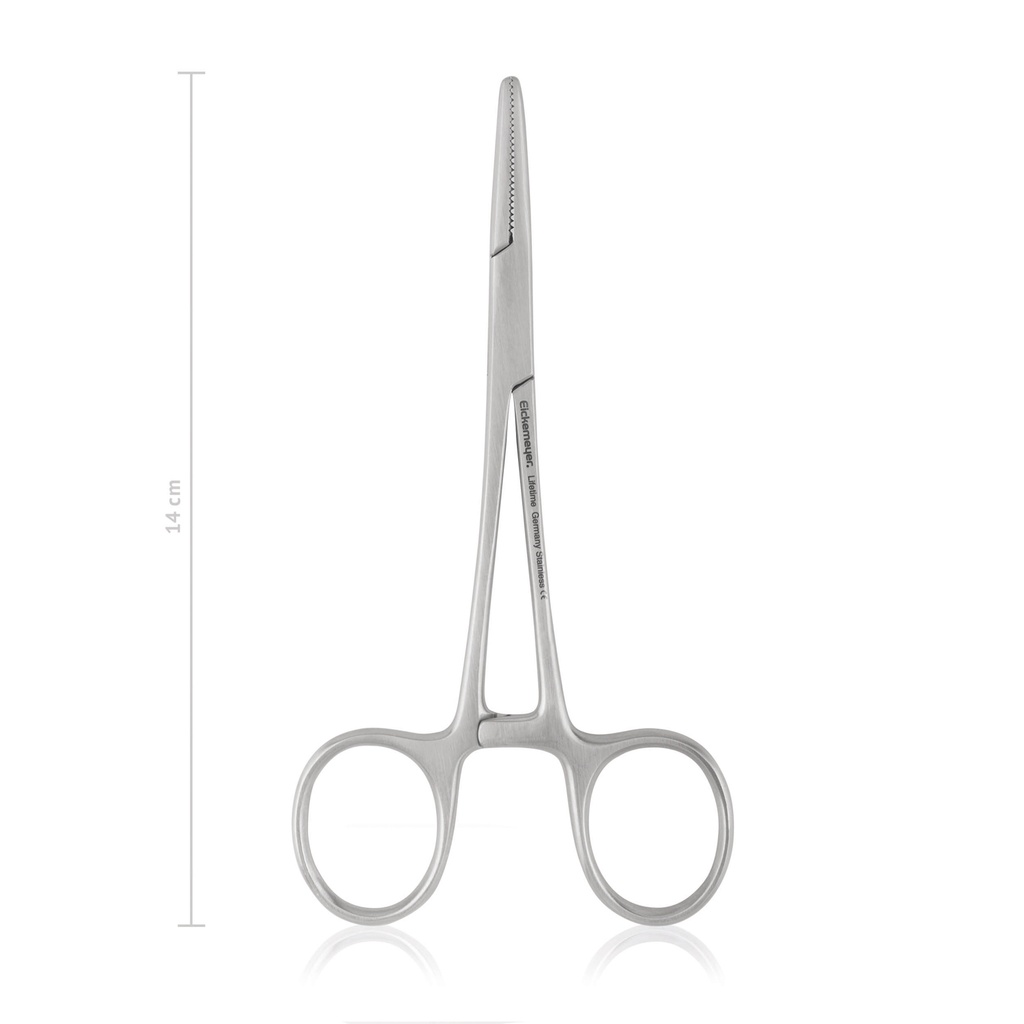 Arterieklem SPENCER WELLS 14 cm, recht 