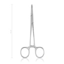 Arterieklem SPENCER WELLS 15 cm, gebogen 
