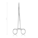 Arterieklem SPENCER WELLS 18 cm, gebogen 