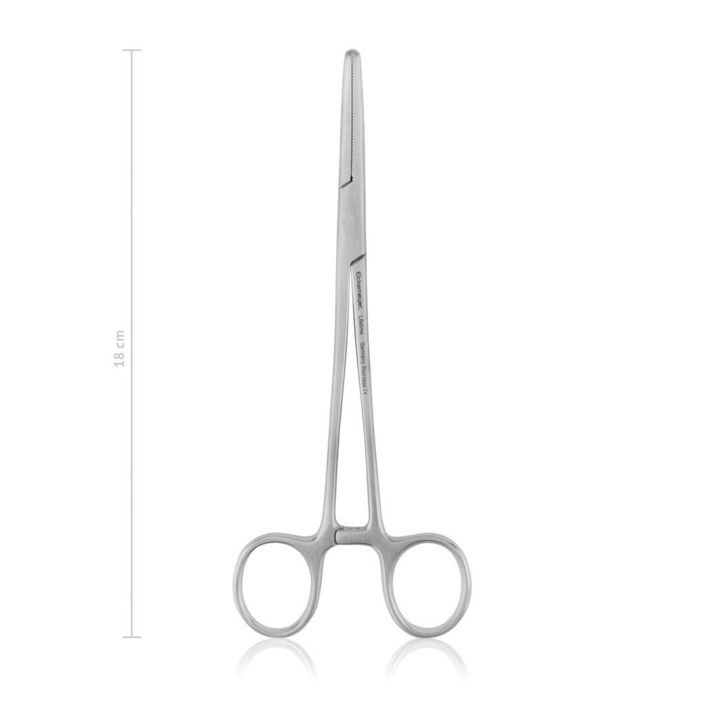 Arterieklem SPENCER WELLS 18 cm, recht 