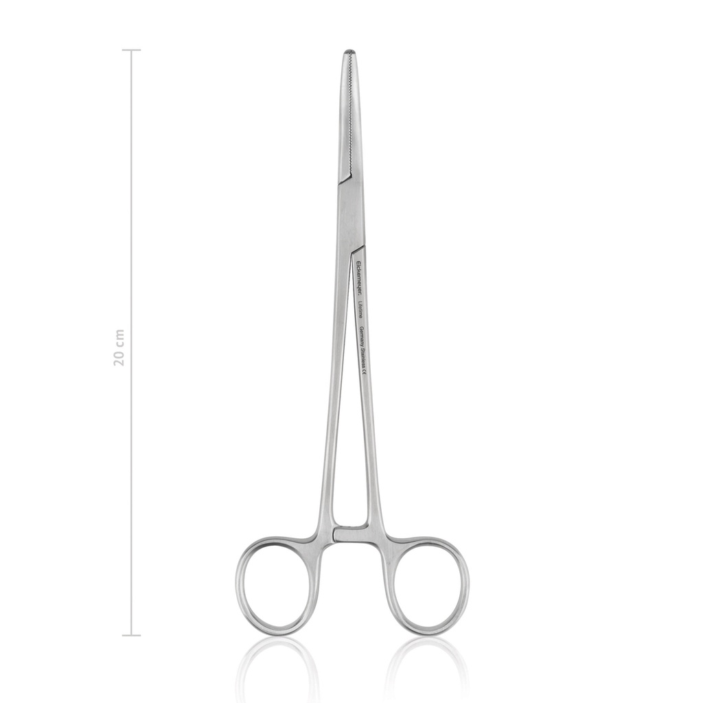 Arterieklem SPENCER WELLS 20 cm, gebogen 