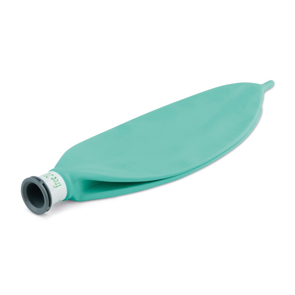 [215102] beademingsballon Latex vrij groen, 2 ltr.