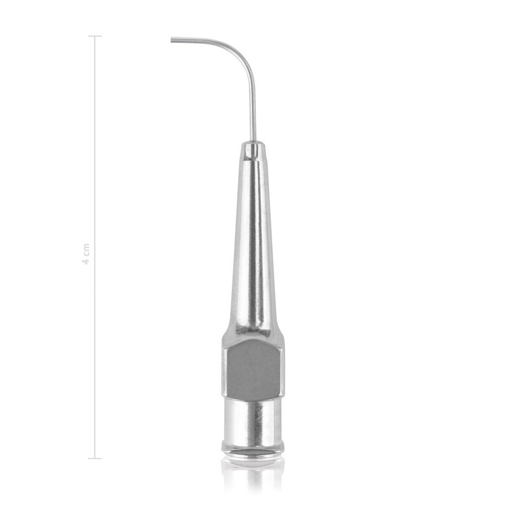 [440705] Oogcanule Anel 23G, gebogen