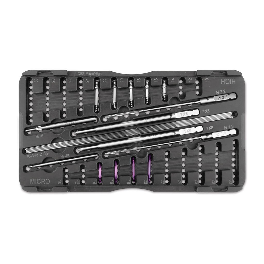 CBS Micro/Hight compressie schroef set - Toy Breed / Cat bestaande of: 