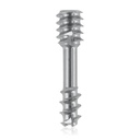 gecannuleerde dubbelcompressieschroef, conisch Ø3 / Ø4 16 mm titanium kleurgecodeerd, torx niet-steriel