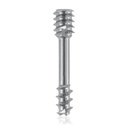 gecannuleerde dubbelcompressieschroef, conisch Ø3 / Ø4 18mm titanium kleurgecodeerd, torx niet-steriel
