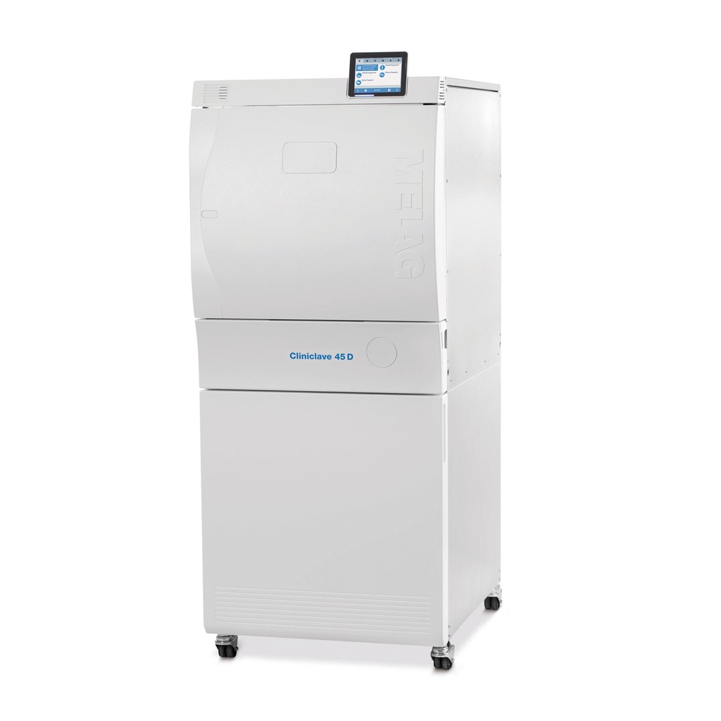 Cliniclave 45 D tweedeurs Ø 44 cm  x 74 cm diep 