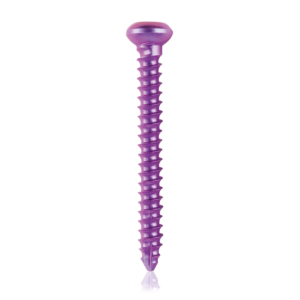 [191051] Zelftappende titanium corticalisschroef Ø 2,7 mm, lengte = 24 mm