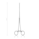 darmklem Doyen, 24 cm, gebogen, overlangs geribbeld, zacht en elastisch 