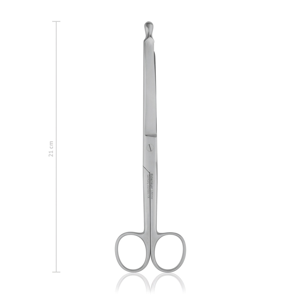 darmschaar met knop, 21 cm  