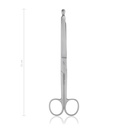darmschaar met knop, 21 cm  