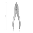 draadbuig knijptang, 18,5 cm  