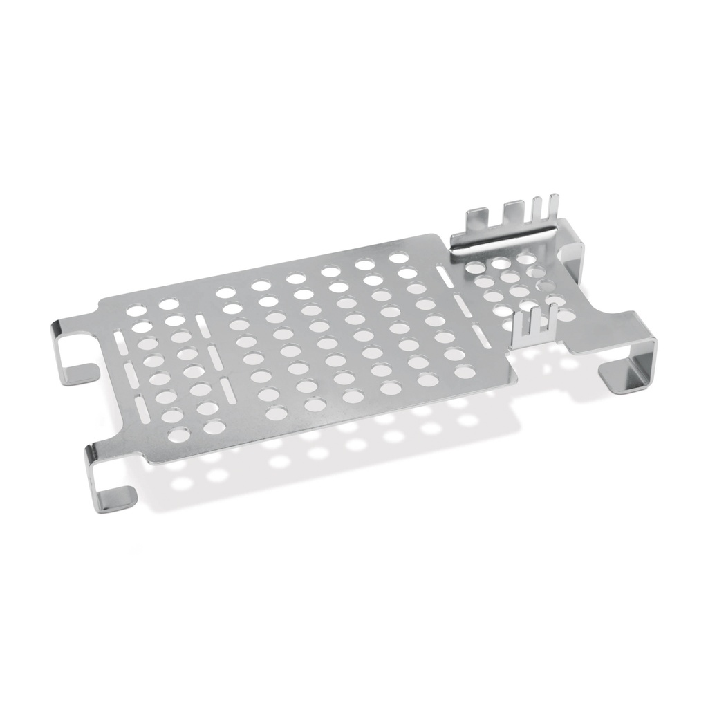 Zeefkorf met silicone lagerelementen 