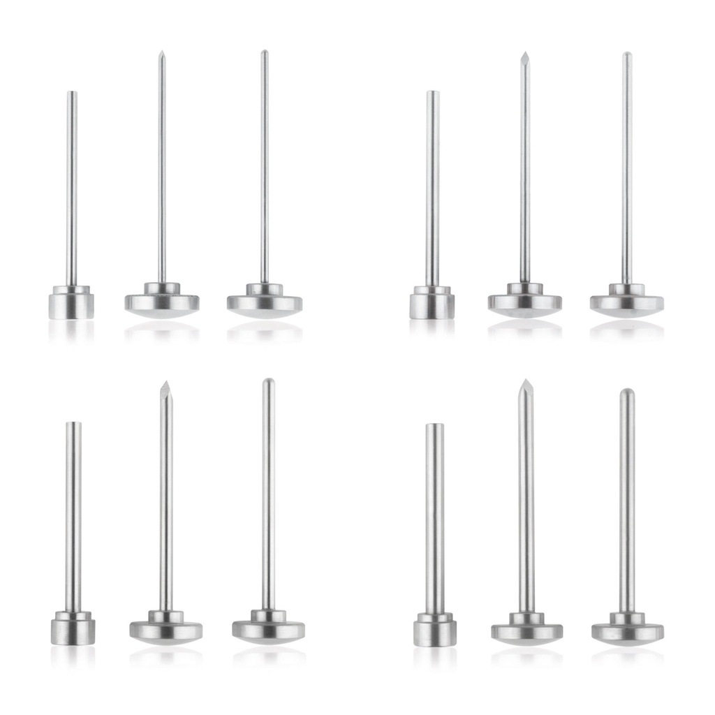 instrumentenhulzen set van 4 stuks in elkaar passend Buiten Ø 2,7 / 3,4 / 4,1 / 4,8 mm