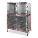 Shor-Line kooi met dubbele deur 1219 x 762 mm