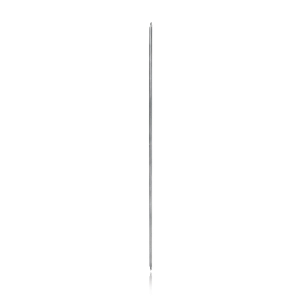 [180770] Kirschner boordraad d = 2,0 mm, 16 cm, tweezijdige trocartpunt