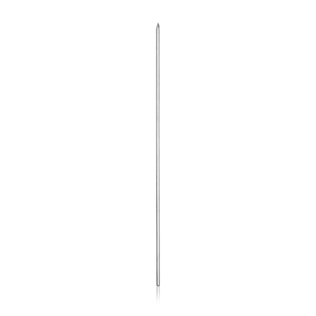 [180630] Kirschner boordraad, d = 3,0 mm, trocartpunt, vlak einde