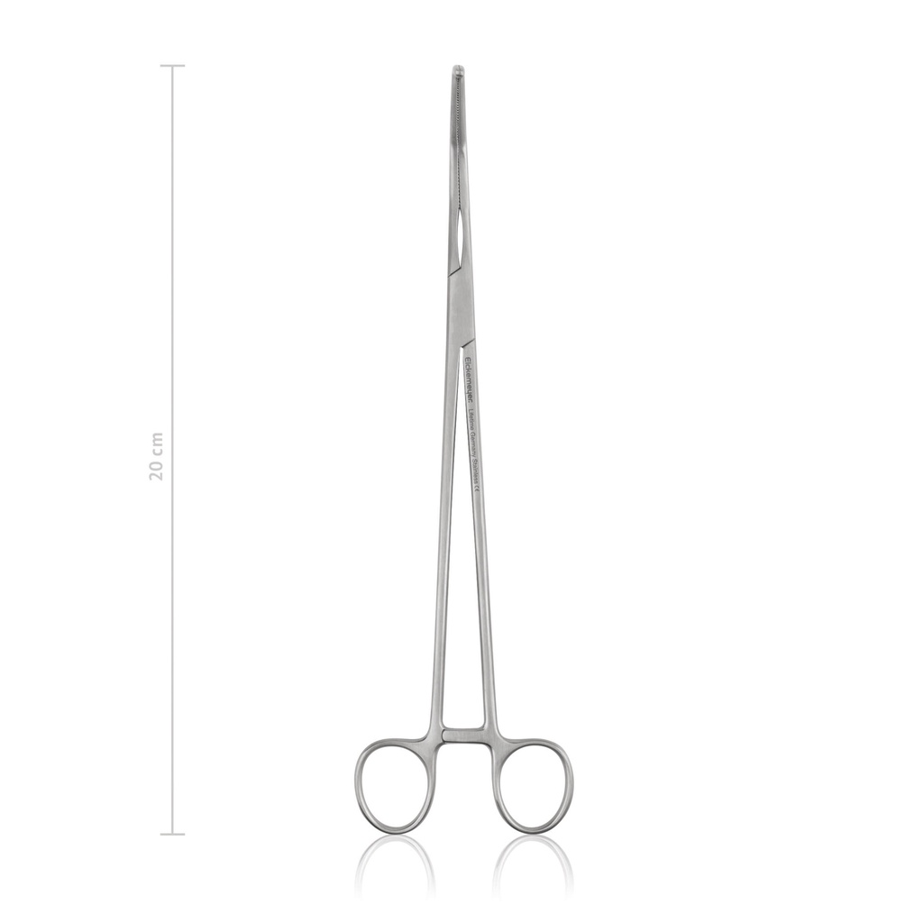 [142920] Arterieklem Satinsky, 20 cm, gebogen