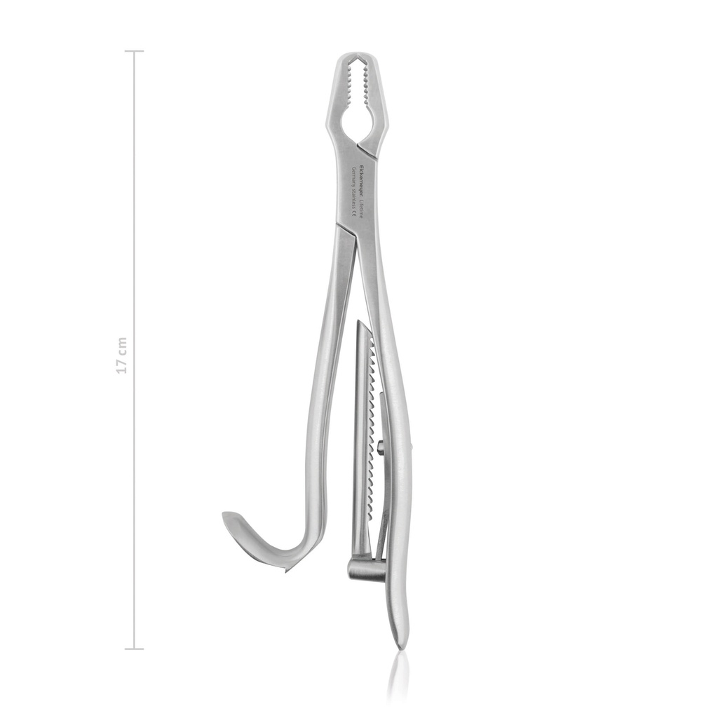 botvattang Kern-mini, 17 cm, met sluiting 