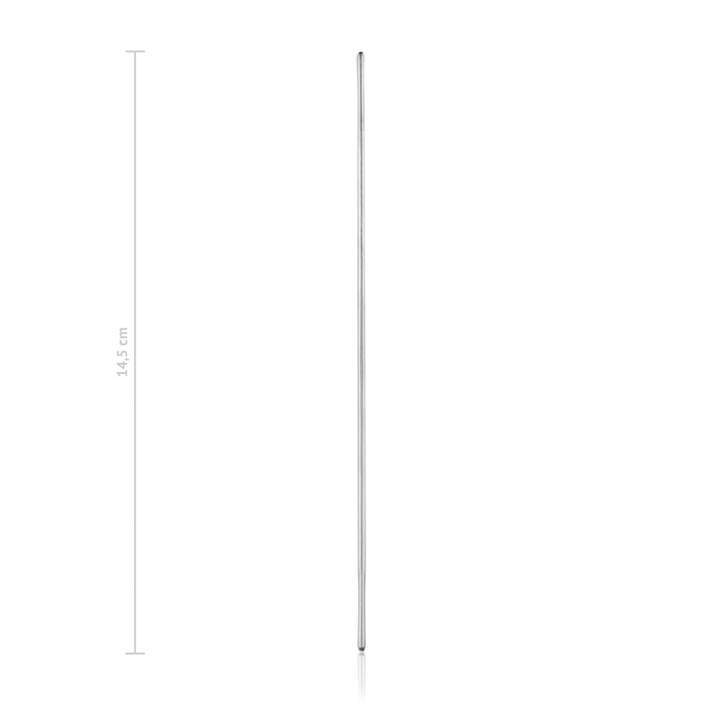 [155414] knopsonde, 2 mm, 14,5 cm  