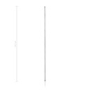 knopsonde, 2 mm, 14,5 cm  
