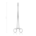 koorn- en wattandtang MAIER, 26 cm, gebogen met sluiting 