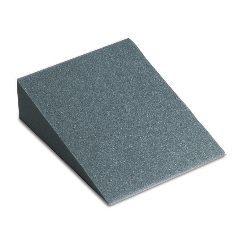 positioneringshulp van schuimrubber, grote wig, L = 25, B = 20, H = 11 cm 
