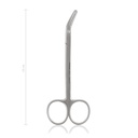 [124213] Ligatuurschaar met klembeugel 13 cm
