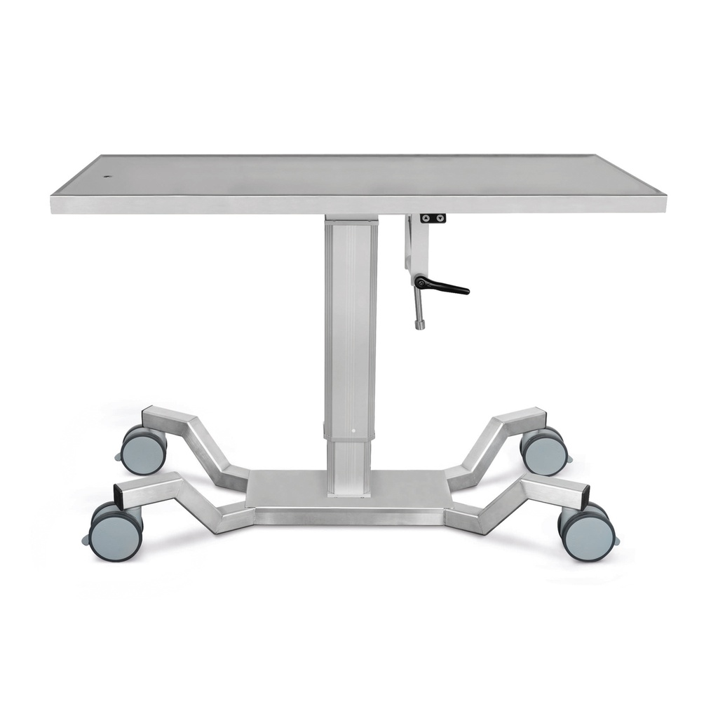 Mobiele operatie- en behandeltafel met accu 50 x 130 cm