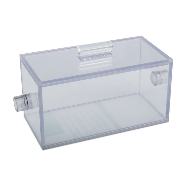 Narcosebox voor knaagdieren, plexiglas, 200 x 100 x 100 mm, met greep 