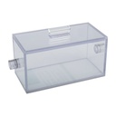 Narcosebox voor knaagdieren, plexiglas, 200 x 100 x 100 mm, met greep 